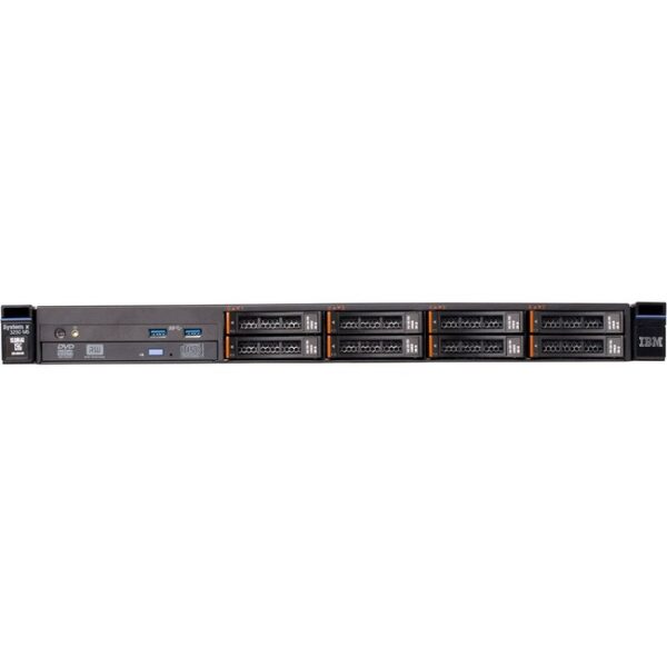 IBM System x x3250 M5 5458AC1 1U Rack Server - 1 x Intel Core i3 i3-4360 3.70 GHz - 16 GB RAM - 600 GB HDD - (2 x 300GB) HDD Configuration - Serial ATA/600