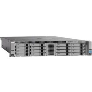 Cisco Business Edition 7000 2U Rack Server - 1 x Intel Xeon E5-2680 v3 2.50 GHz - 64 GB RAM - 3.60 TB HDD - (12 x 300GB) HDD Configuration - Serial ATA/600, 12Gb/s SAS