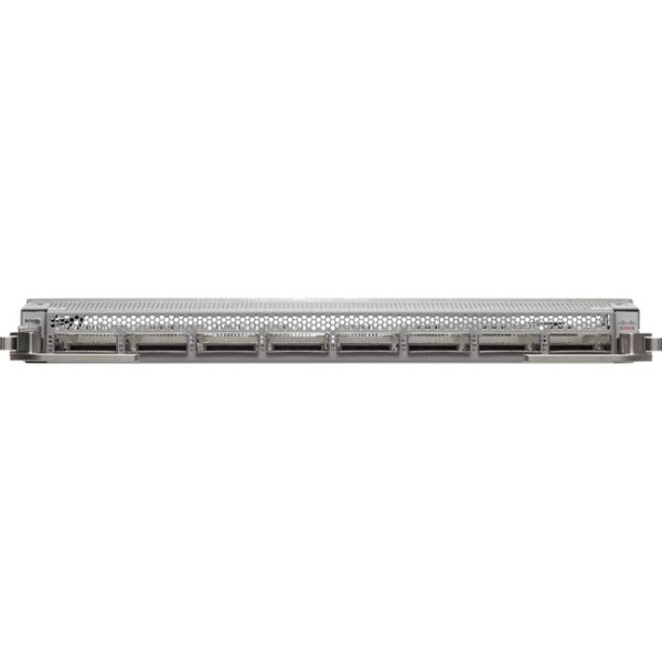 Cisco 8-port 100 Gigabit Ethernet CFP2 line card